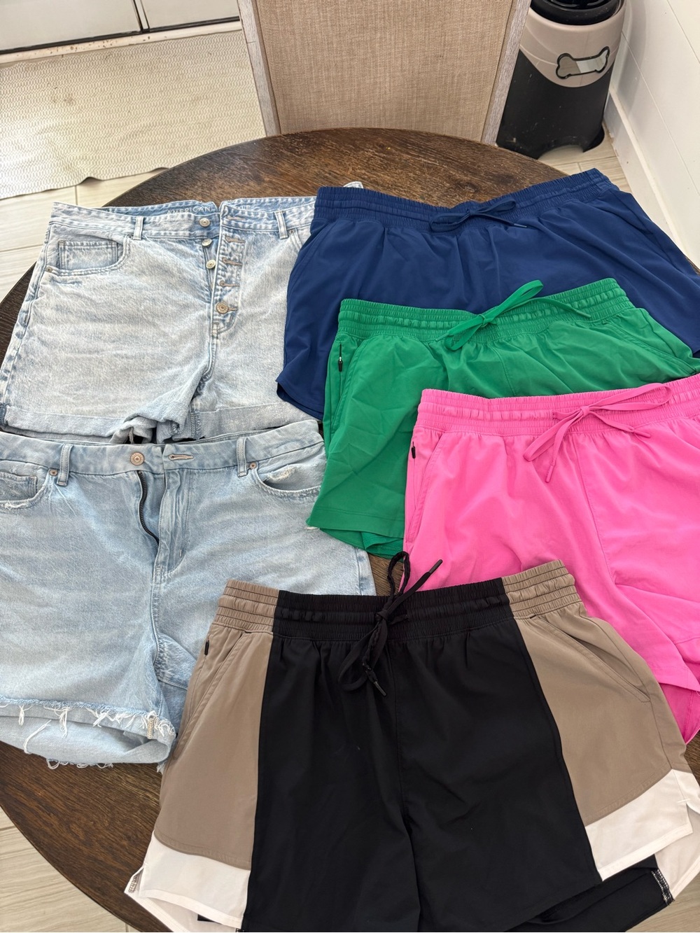 Women’s Athletic and denim shorts